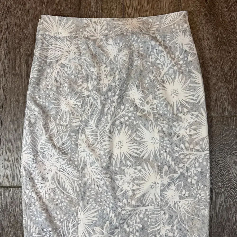 Ripskirt Hawaii Wrap Skirt Length 4 Long Size Small Pockets Gray - Picture 10 of 11